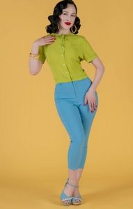 rockabilly capri pants